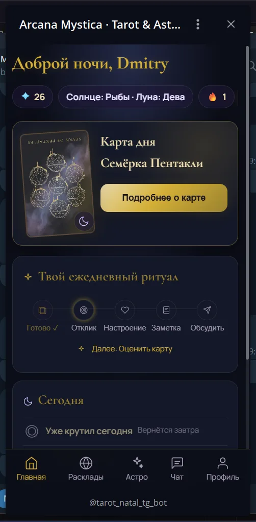 Arcana Mystica — скриншот 1